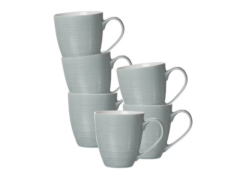 Ritzenhoff & Breker Suomi XXL Jumbobecher 550 ml 6er Set Graublau