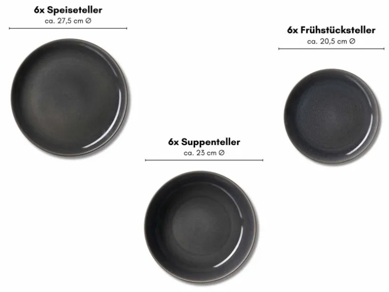 Ritzenhoff & Breker Toledo Teller-Set 18-teilig