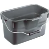 Rotho Eimer Basic Eckig 12 l Anthrazit