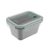 Rotho Frischhaltedose Nala Edelstahl 0,7 l Mistletoe Green