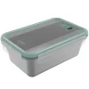 Rotho Frischhaltedose Nala Edelstahl 1,5 l Mistletoe Green