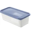 Rotho Gefrierdosen-Set Domino 1,2 l Horizontblau 3-teilig