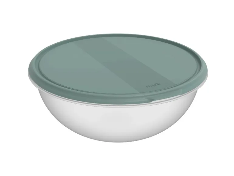 Rotho Kühlschrankdose Elements Rund 6 l Mistletoe Green