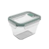 Rotho Kühlschrankdose Nala mit Kunststoffdeckel Glas 0,75 l Mistletoe Green