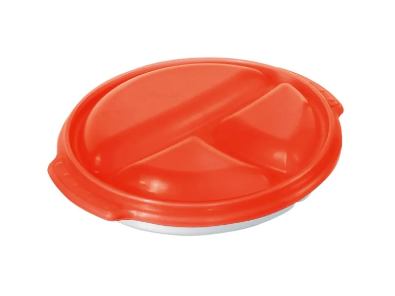 Rotho Mikrowellenteller Micro Clever 0,75 l Papaya