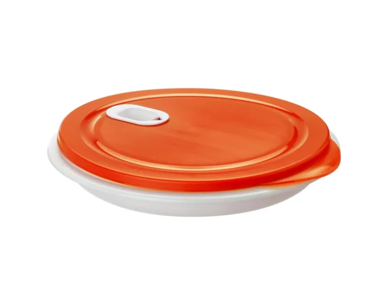 Rotho Mikrowellenteller XL Clever 1,2 l Papaya