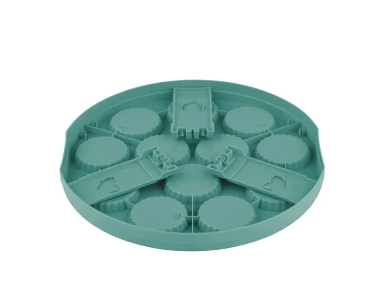 Rotho Tortenglocke Fresh XL 26 cm Transparent Mistletoe Green