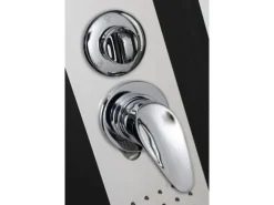 Sanotechnik Komplettduschkabine Trend 2 Chrom-Optik 210 cm x 90 cm