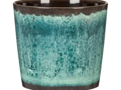 Scheurich Übertopf 870 Ø 13 cm x 12 cm Ocean Glaze
