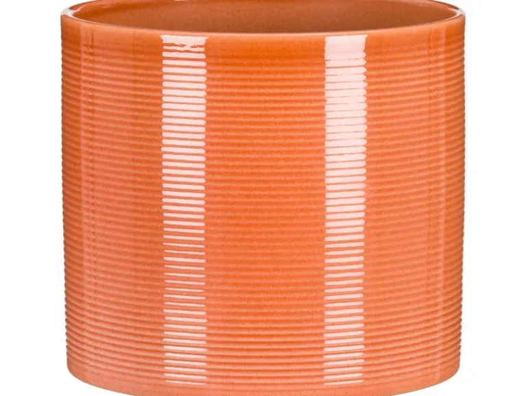 Scheurich Übertopf 828 Papaya Ø 14 cm x 13 cm
