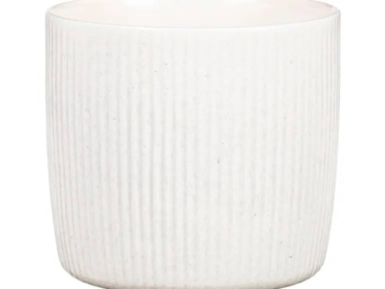 Scheurich Übertopf 900 Solido Linea Ø 15 cm x 14 cm Perla