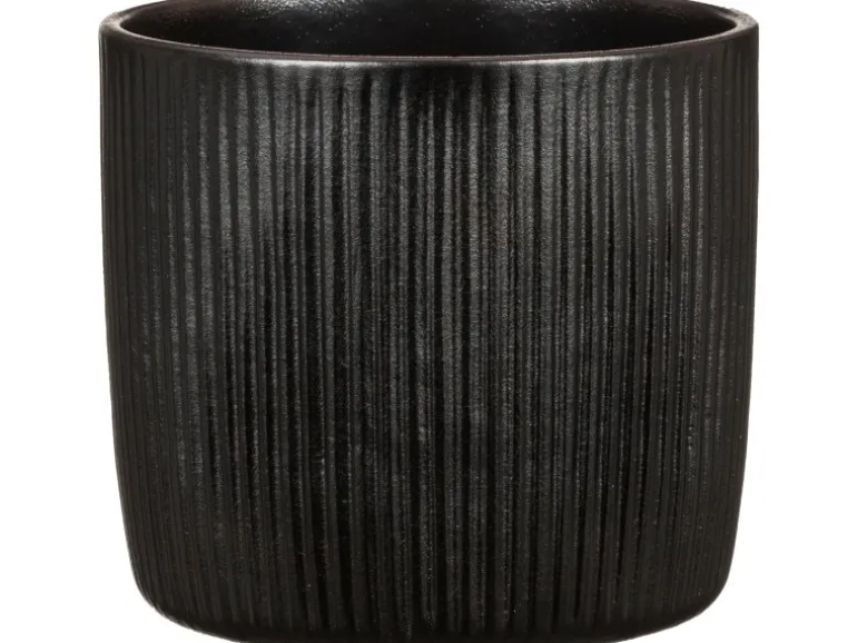 Scheurich Übertopf 900 Solido Linea Ø 13 cm x 12 cm Ebano