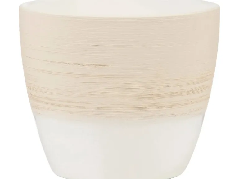 Scheurich Übertopf Blumentopf 950 Ø 16 cm Vanilla Cream
