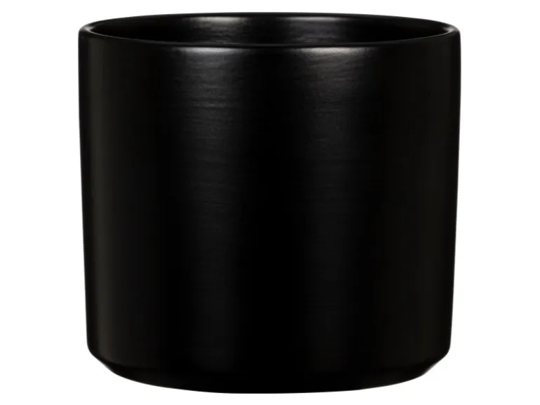 Scheurich Übertopf Monaco 631 Ø 21 cm x 19,9 cm Night Black