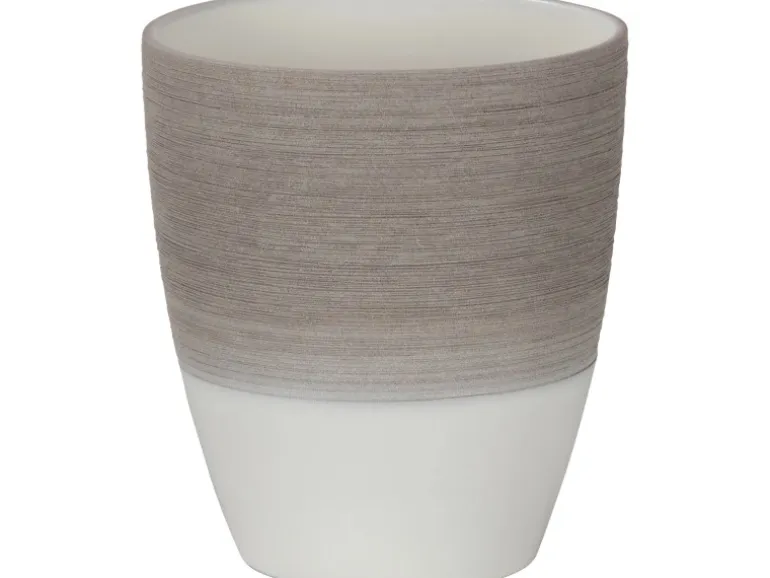 Scheurich Orchideengefäß 650 Ø 13 cm Espresso Cream