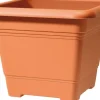 Scheurich Pflanzgefäß Nora 39 cm x 39 cm Terracotta