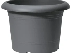 Scheurich Pflanzgefäß Oliver Ø 60 cm Metallic Grey