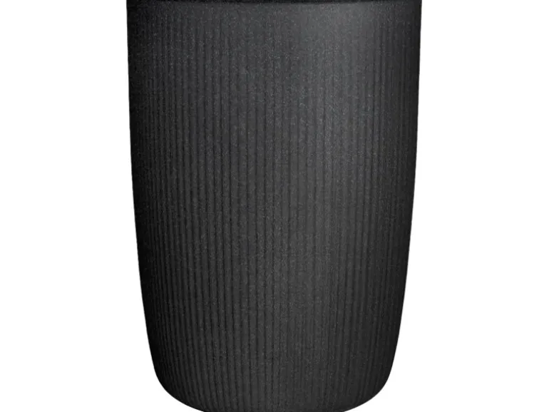 Scheurich Pflanzsäule Linetto High Ø 38 cm x 54 cm Stony Black