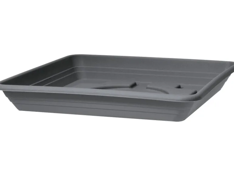 Scheurich Untersetzer Lara 39,9 cm x 39,9 cm Metallic Grey