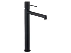 Schöner Wohnen Waschtischarmatur Kadia Auslaufhöhe 24,2 cm Mattschwarz