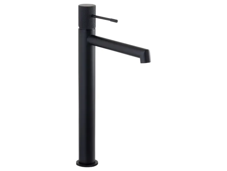 Schöner Wohnen Waschtischarmatur Kadia Auslaufhöhe 24,2 cm Mattschwarz