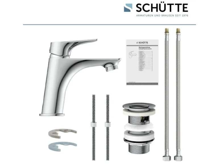 Schütt Waschtischarmatur Boston Chrom