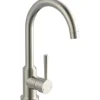 Schütte Design-Spültischarmatur Cornwall Niederdruck Edelstahl-Optik