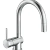 Schütte LED-Spültischarmatur Stella Chrom