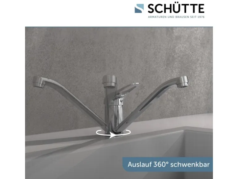 Schütte Spültischarmatur Porto Chrom