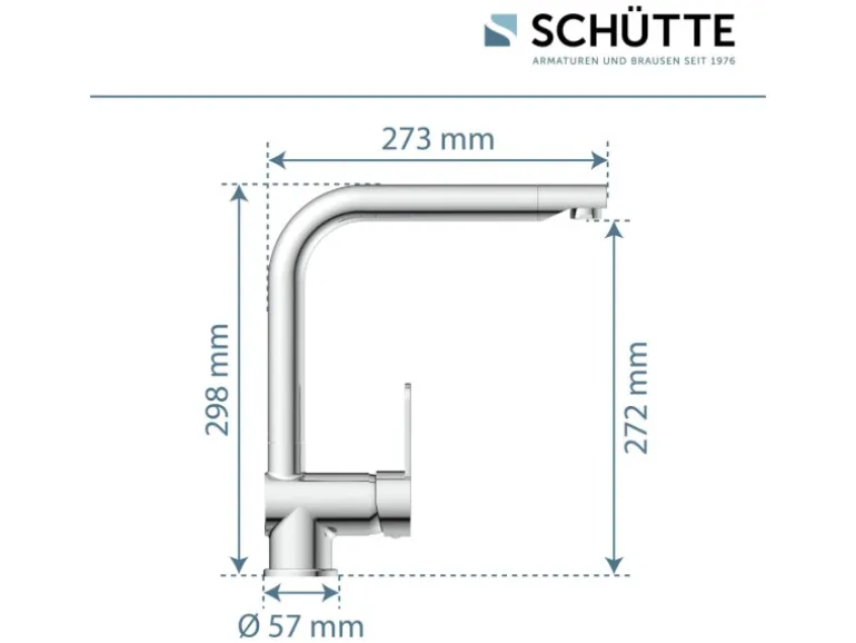Schütte Spültischarmatur Rio Chrom