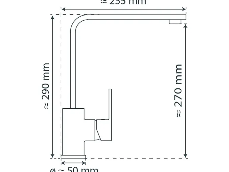 Schütte Spültischarmatur Tianto Chrom
