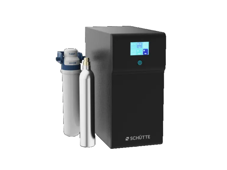Schütte Sprudelwasser-Spültischarmatur-Set Aquastar Premium Chrom