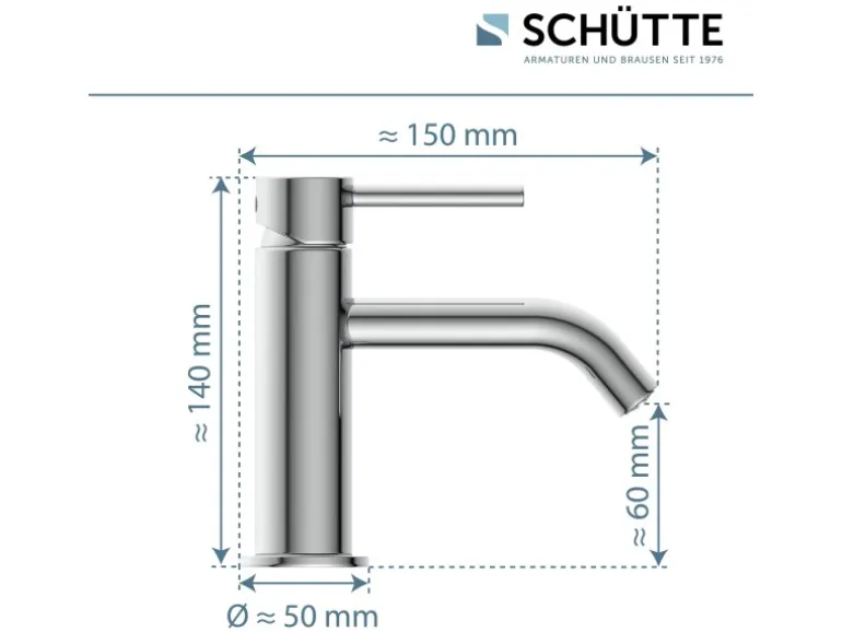 Schütte Standventil Aragon Chrom
