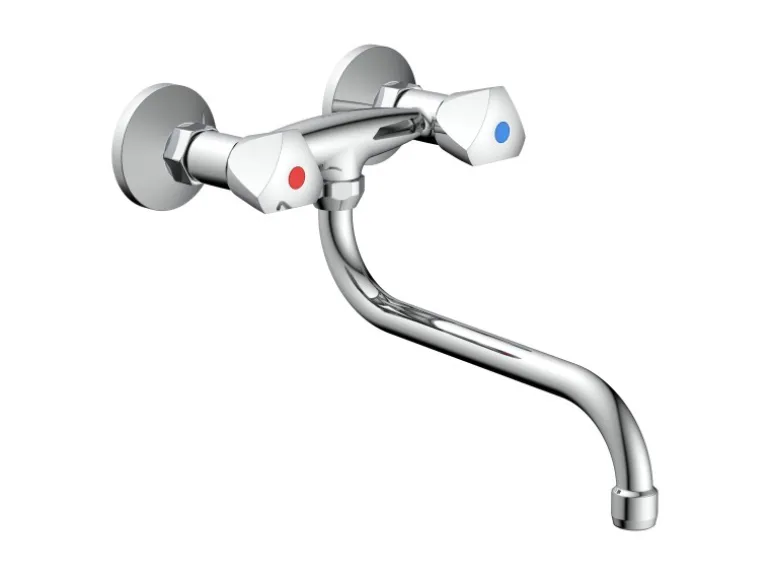 Schütte Wand-Spültischarmatur Cesti Chrom