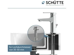 Schütte Waschtischarmatur Derby Chrom