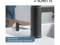 Schütte  Waschtischarmatur Elephant Graphit Matt