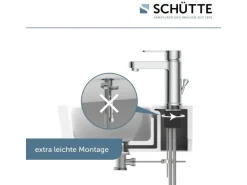 Schütte Waschtischarmatur Elephant Chrom