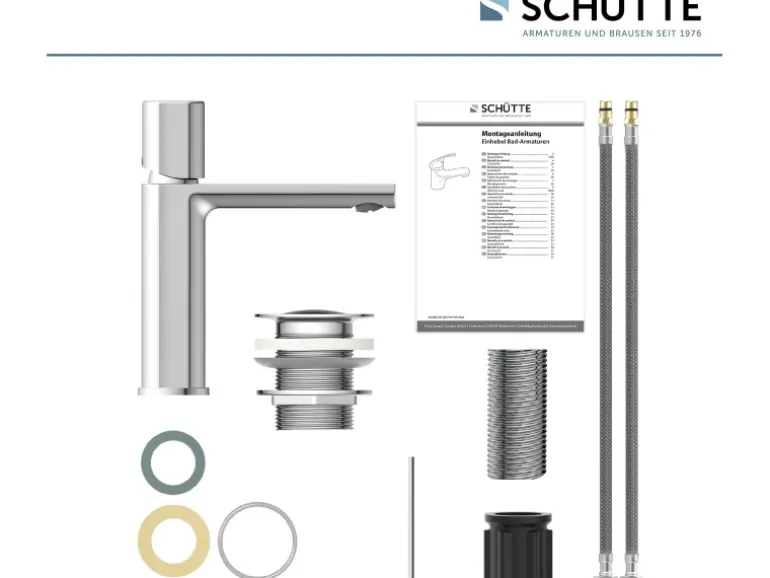 Schütte Waschtischarmatur New York Chrom