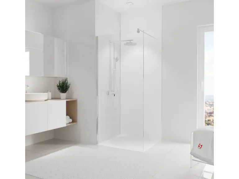 Schulte Duschrückwand DecoDesign 255 cm x 90 cm Weiß