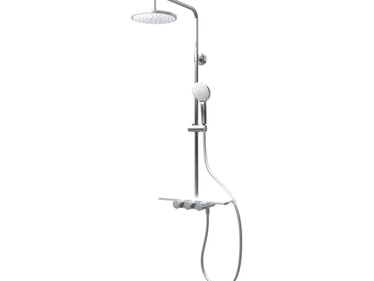 Schulte Duschsystem Rain III Modern mit Ablage