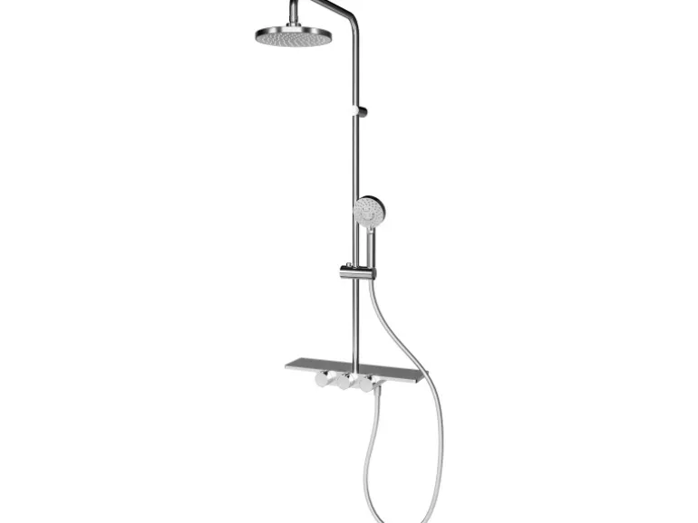 Schulte Duschsystem Rain III Modern mit Ablage
