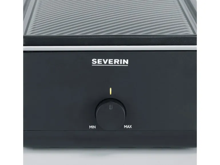 Severin Raclette-Grill RG 2365 Black Line Lite mit Grillplatte 1.300 W