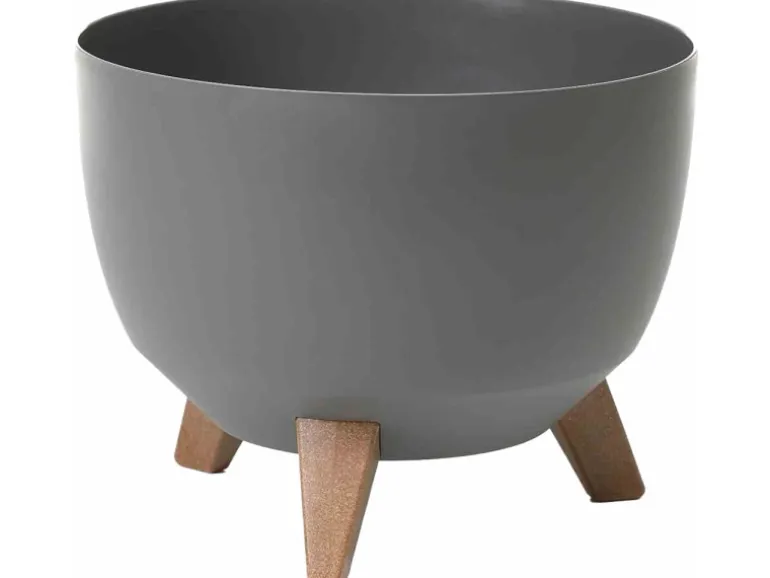 Siena Garden Pflanzgefäß Oslo Anthrazit Ø 47x26,5 cm
