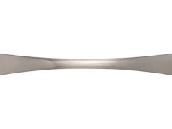 Siro Möbelgriff Metall Druckguss Edelstahleffekt Lochabstand 128 mm 5 Stück
