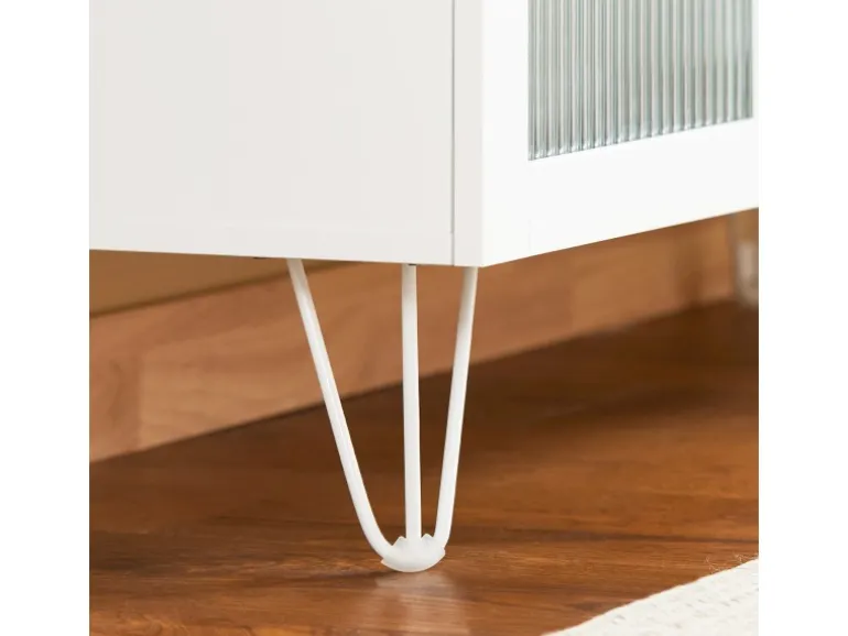 SoBuy Küchenschrank Kücheninsel Kommode Sideboard Bartisch Buffet FSB86-W