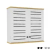SoBuy Wandschrank Badezimmerschrank Küchenschrank Medizinschrank Weiß BZR42-W
