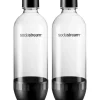 SodaStream Kunststoffflasche Spülmaschinengeeignet 1 l Duopack