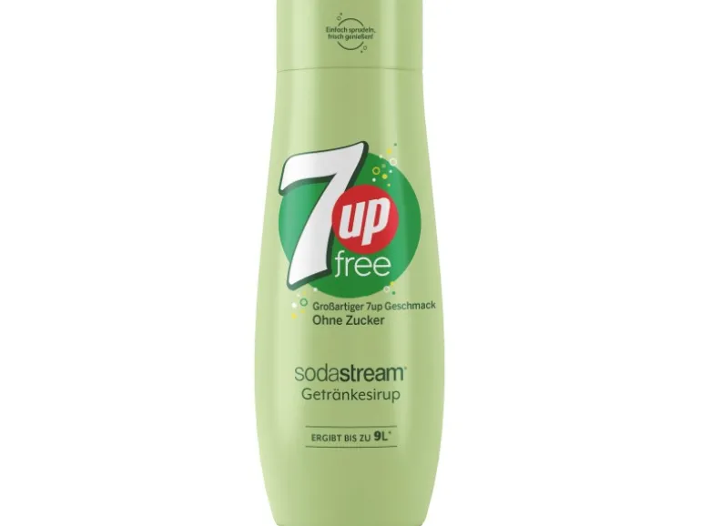 SodaStream Sirup 7UP ohne Zucker 440 ml