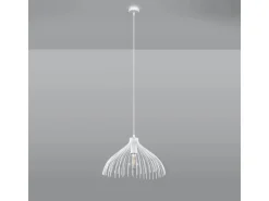 Sollux Lighting Hängeleuchte UMB Weiß