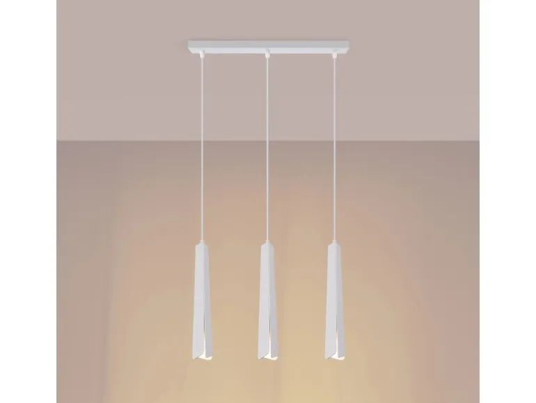 Sollux Lighting Hängeleuchte Prysm 3L Weiß